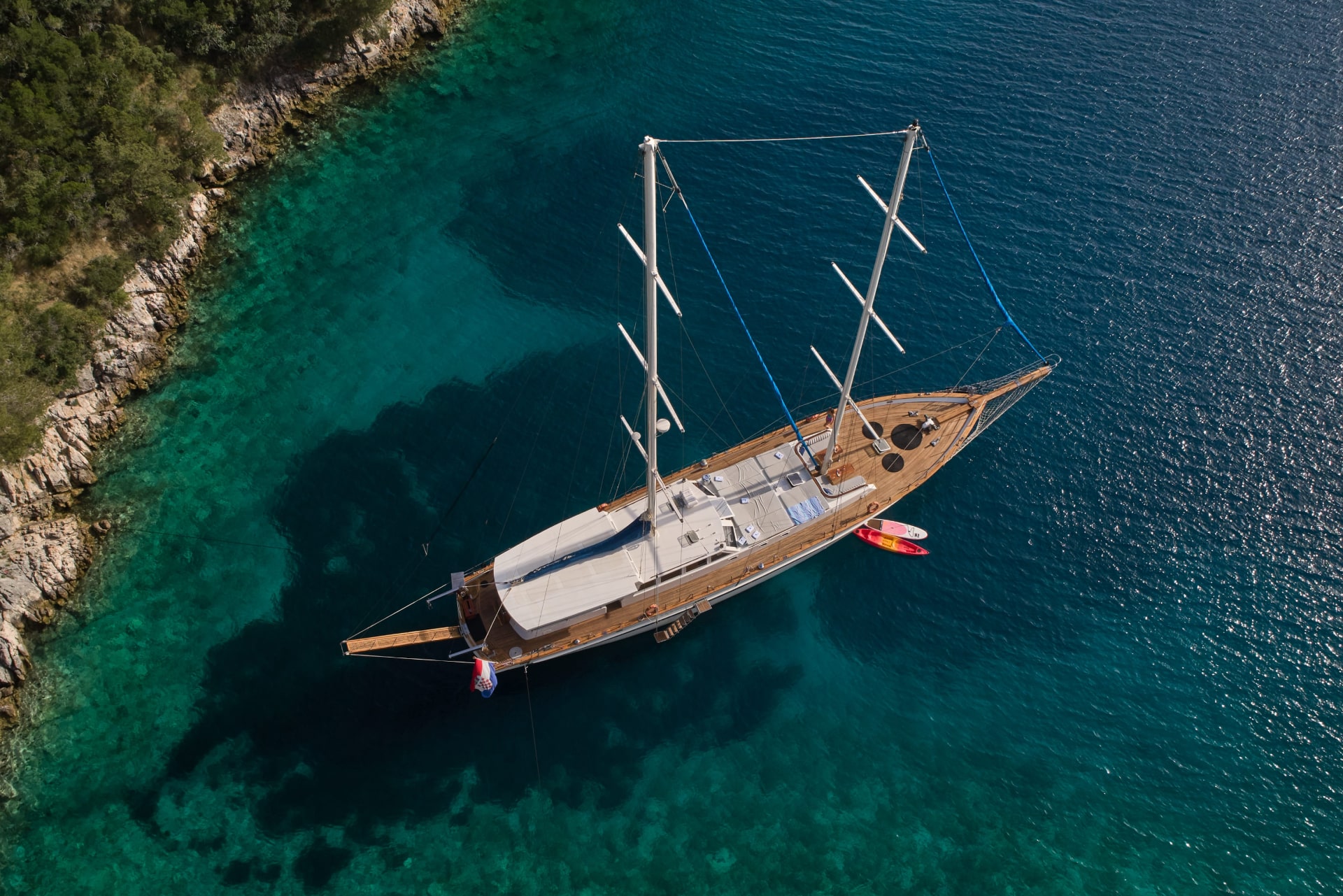 Gulet Fortuna for charter in Croatia